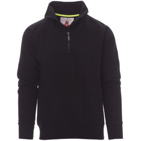 Payper Miami+ cipzáras pulóver, fekete