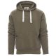 Payper Atlanta+ kapucnis pulóver, katonai zöld