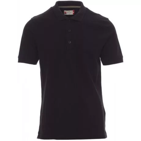 Payper Venice galléros póló, fekete