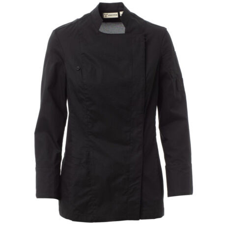 Payper Starred Mesh Lady női szakácskabát, fekete