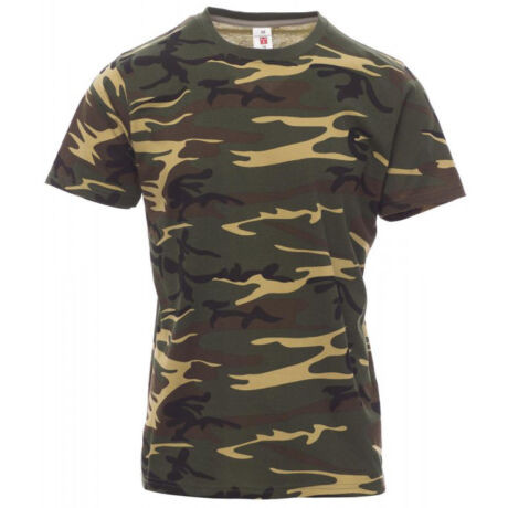 Payper Sunset környakas póló, terep