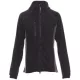Payper Aspen+ Lady cipzáras női polár pulóver, fekete/szürke