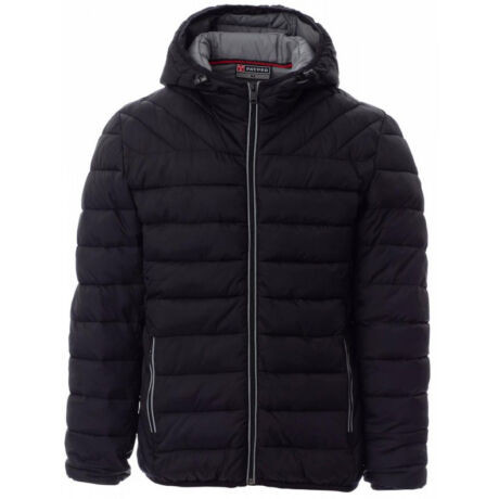 Payper Freetime bélelt kabát, fekete