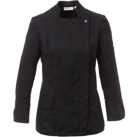 Payper Starred Lady női szakácskabát, fekete