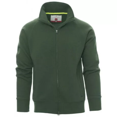 Payper Panama+ cipzáras pulóver, zöld