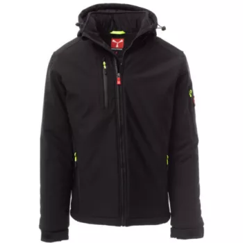 Payper Creek Pad bélelt softshell kabát fekete/fekete