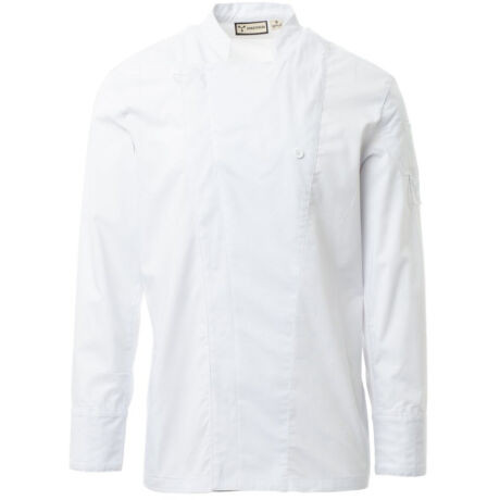 Payper Starred Mesh szakácskabát, fehér