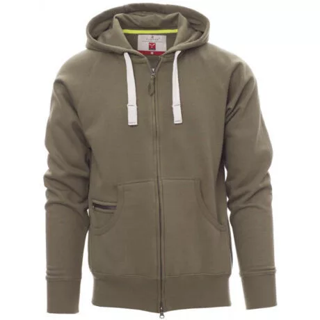 Payper Dallas+ kapucnis pulóver, katonai zöld