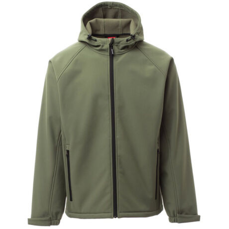 Payper Gale softshell kabát, katonai zöld