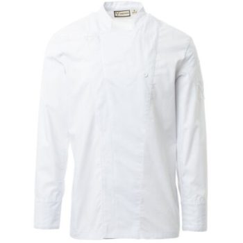 Payper Starred Mesh szakácskabát, fehér