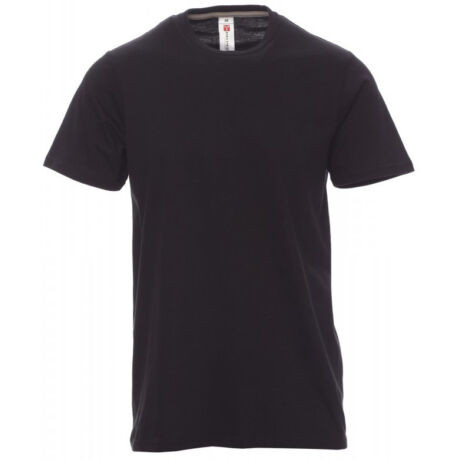 Payper Sunset környakas póló, fekete