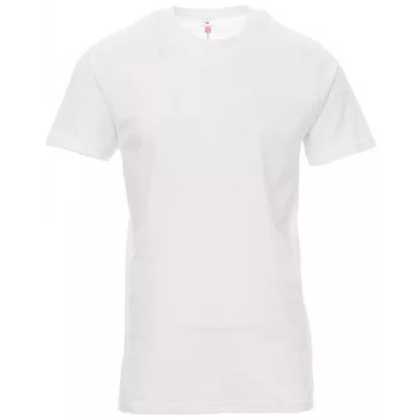 Payper Print környakas póló, fehér