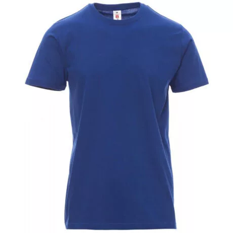 Payper Print környakas póló, királykék