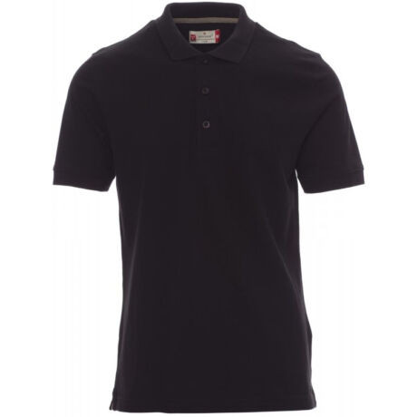 Payper Venice galléros póló, fekete