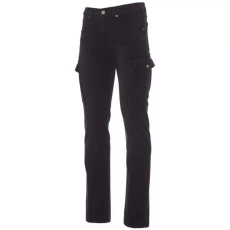 Payper Hummer oldalzsebes farmernadrág, fekete