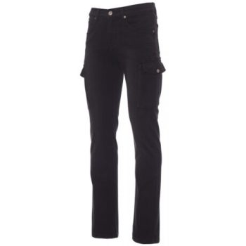 Payper Hummer oldalzsebes farmernadrág, fekete