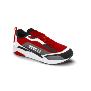 SPARCO S-LANE sneaker cipő  fekete-piros 36