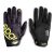 SPARCO MECA III velúr kesztyű fekete-fluosárga S