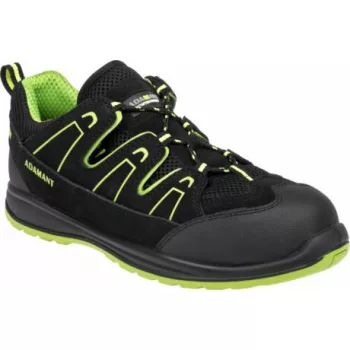 Adamant Alegro S1P ESD fekete/zöld szandál