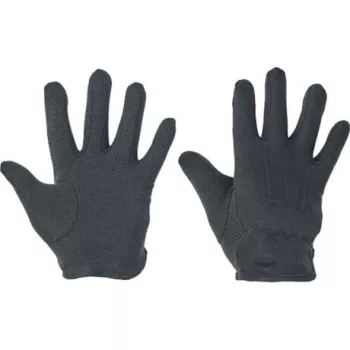 Bustard Black PVC pöttyös kesztyű