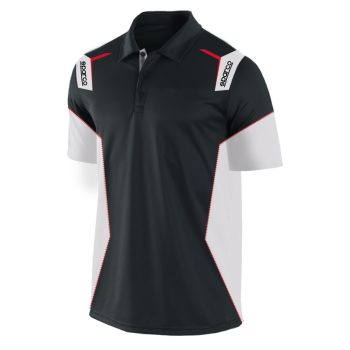 SPARCO galléros póló fehér L