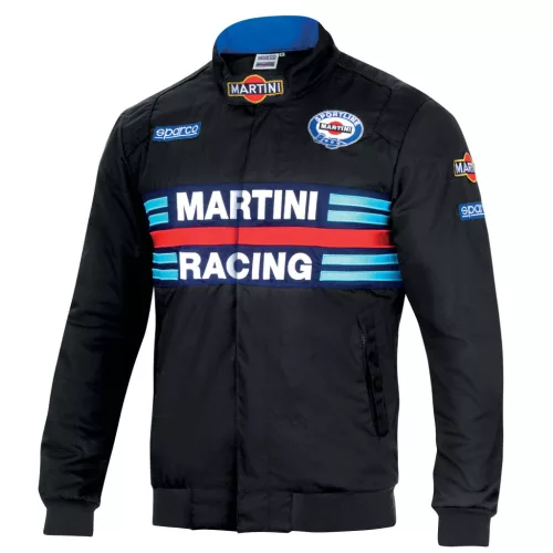 SPARCO MARTINI RACING bomber stílusú kabát  fekete 5XL