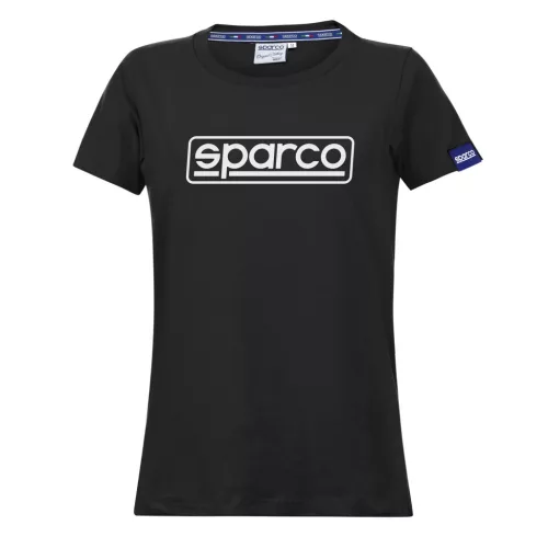 SPARCO FRAME női póló fekete L