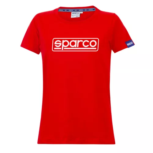 SPARCO FRAME női póló piros S