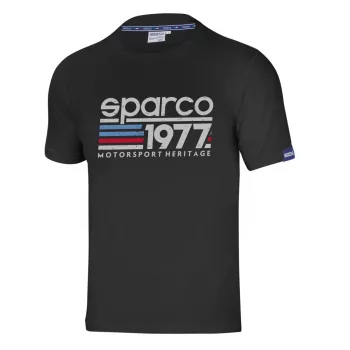 SPARCO 1977 póló fekete L