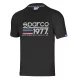 SPARCO 1977 póló fekete XL