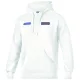 SPARCO MARTINI RACING csíkkal kapucnis pulóver fehér XL