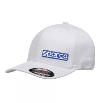 SPARCO FLEXFIT baseball sapka rugalmas fehér L-XL