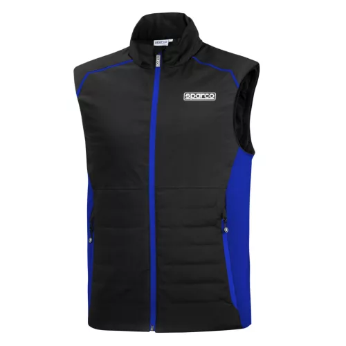 SPARCO mellény fekete-kék XS
