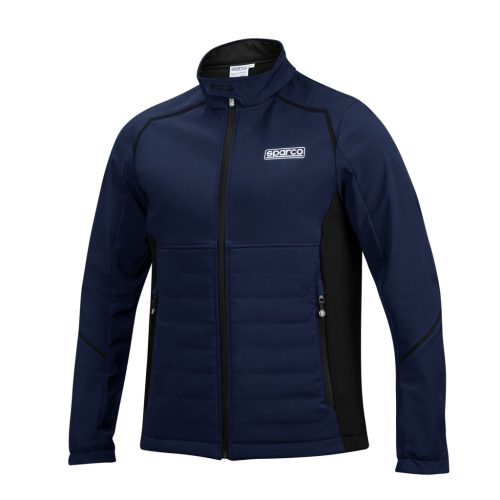 SPARCO softshell kabát kék-fekete M