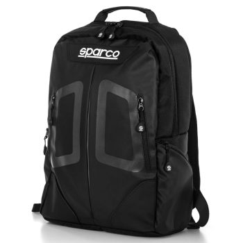 SPARCO hátizsák 42X30X12cm, 15l fekete-fekete