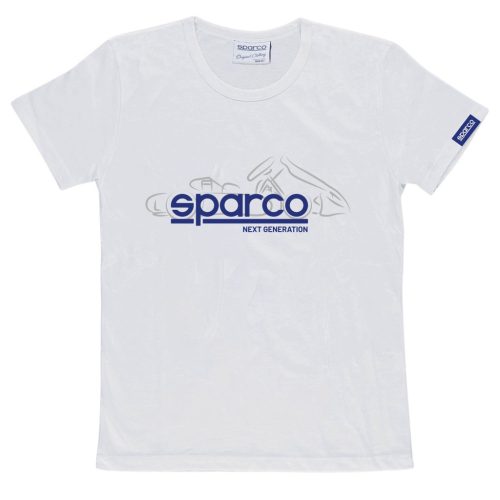 SPARCO NEXT GEN baby póló fehér 7-8hó