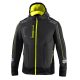 SPARCO YORK TECH Softshell kabát sötétszürke-sárga XS
