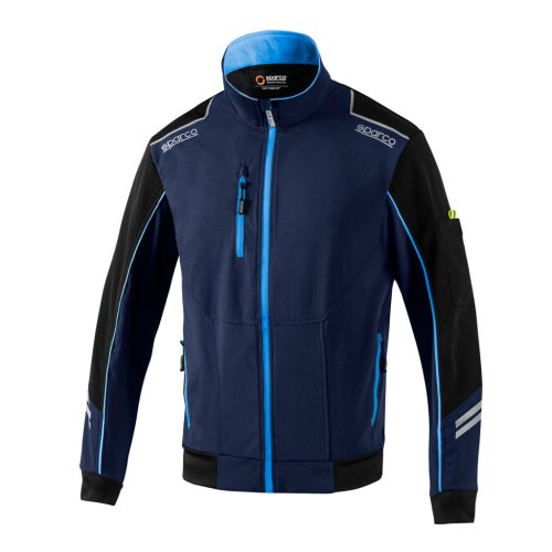 SPARCO TECH TW Light Softshell kabát kék-azúr 3XL