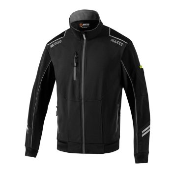   SPARCO TECH TW Light Softshell kabát fekete-sötétszürke 3XL