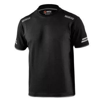 SPARCO TUCSON kerek nyakú póló fekete-sötétszürke 3XL