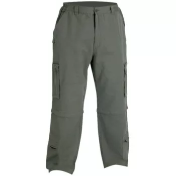 Tapír derekas nadrág levehető szárral, zöld