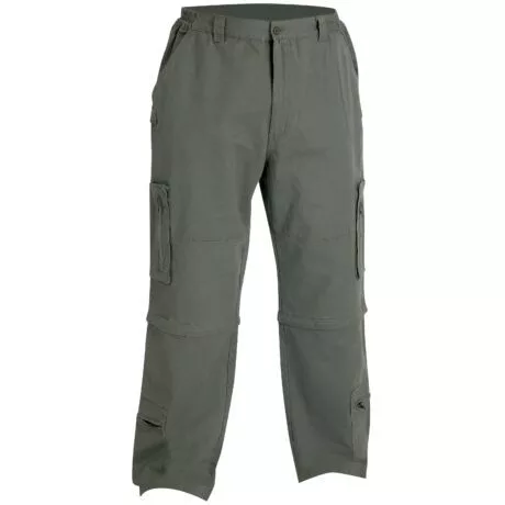 Tapír derekas nadrág levehető szárral, zöld