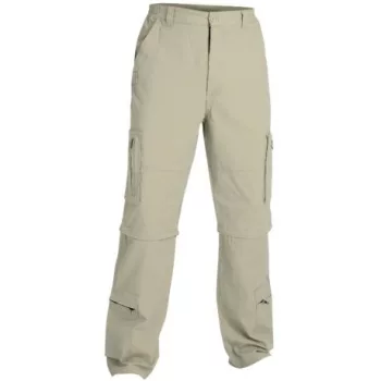 Tapír derekas nadrág levehető szárral, bézs