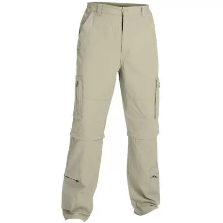 Tapír derekas nadrág levehető szárral, bézs