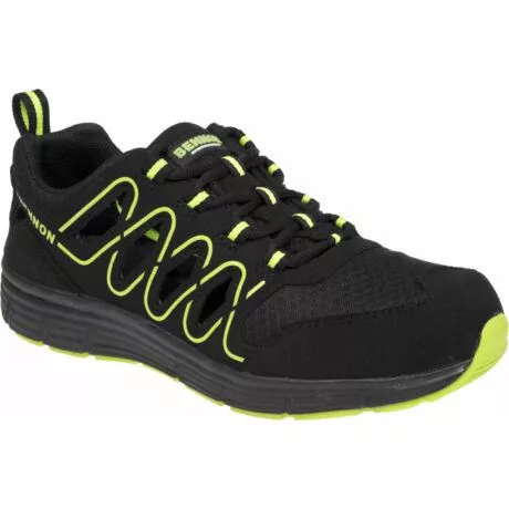 Bennon Rebel S1P zöld félcipő