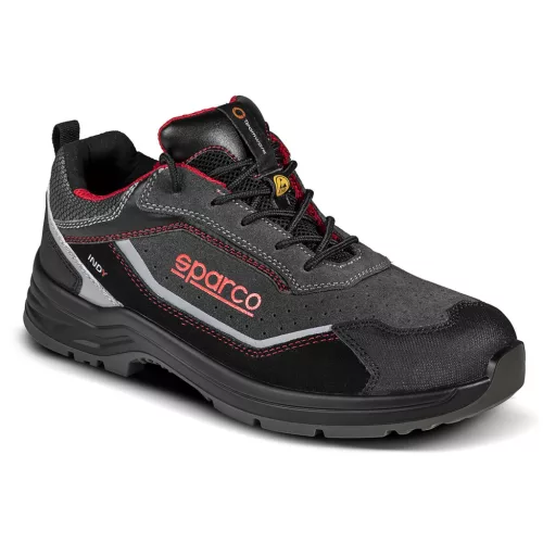 SPARCO INDY DETROIT ESD S1PS SR LG védőcipő fekete-sötétszürke 38