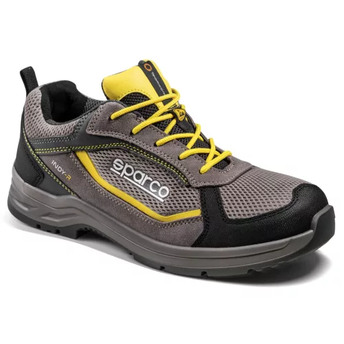 SPARCO INDY-R EDMONTON ESD S1PS SR LG védőcipő sötétszürke-fluosárga 35