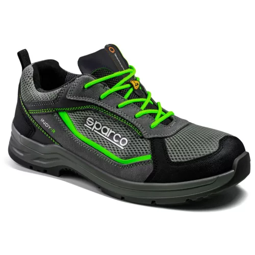 SPARCO INDY-R SONOMA ESD S1PS SR LG védőcipő sötétszürke-fluosárga 39