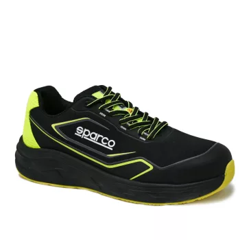   SPARCO IMPULSE LUTON ESD S1PS SR FO HRO  védőcipő fekete-fluosárga 36