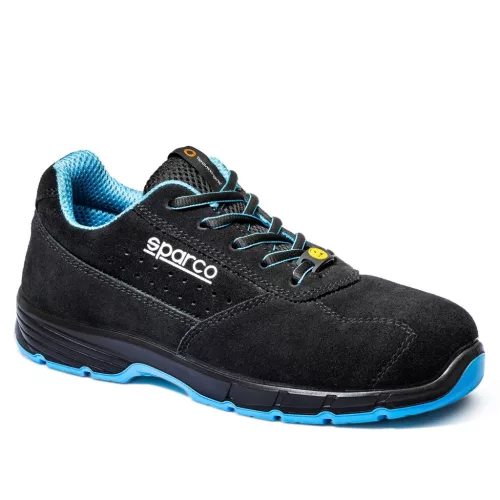 SPARCO HORIZON MORENO ESD S1PS védőcipő fekete-kék -39